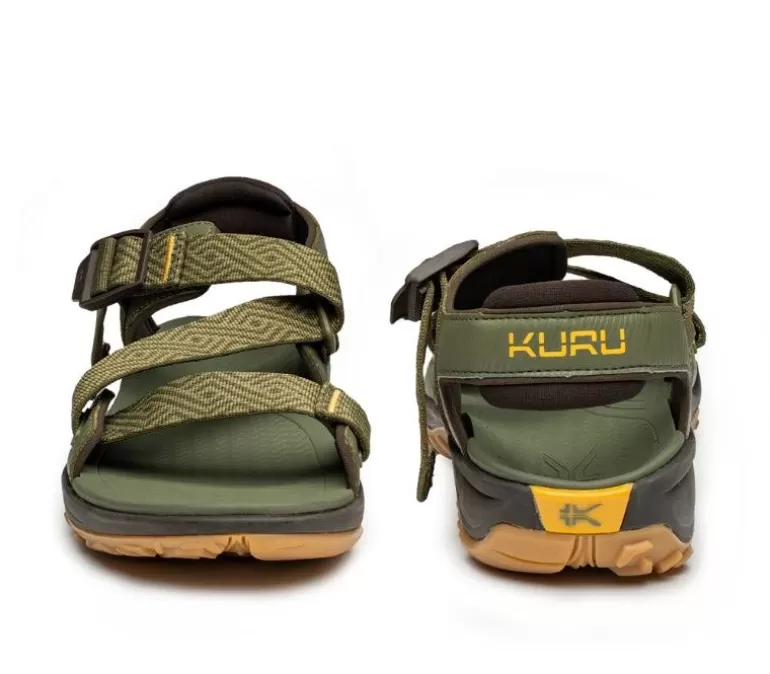 current_3-4.webp KURU Footwear CURRENT Olivegreen-goldenyellow New