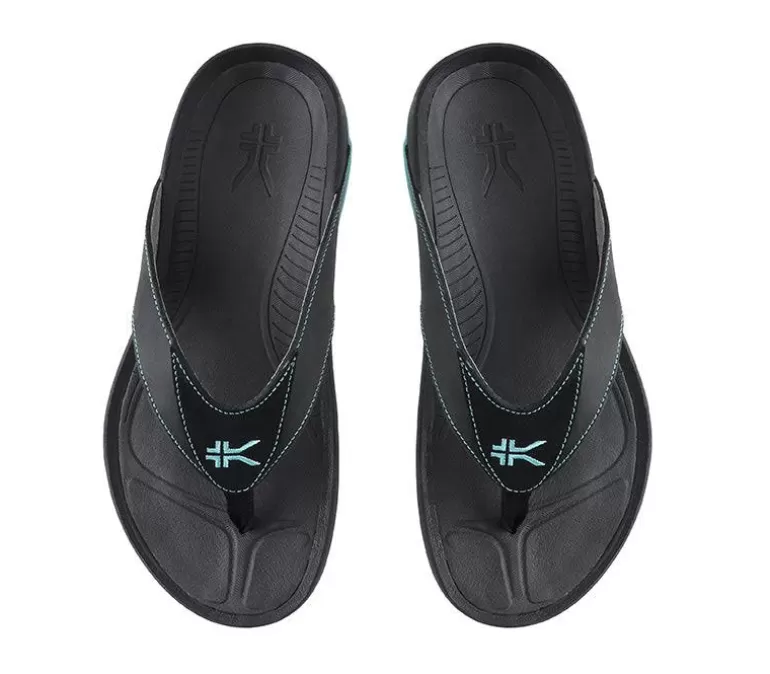 kala_3-4.webp KURU Footwear KALA Jetblack-bluebreeze Best